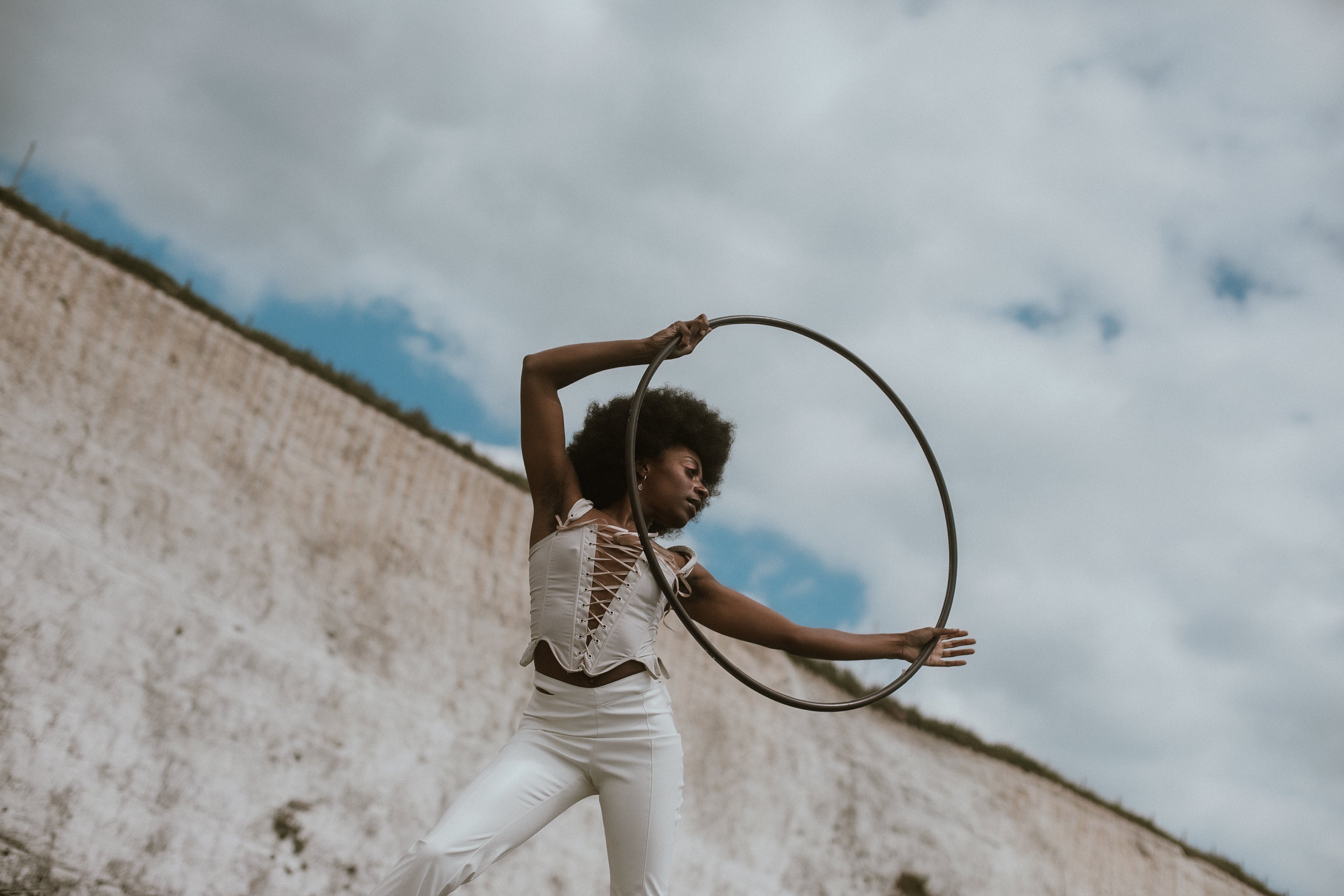Jedi Black Polypro Dance Hoop
