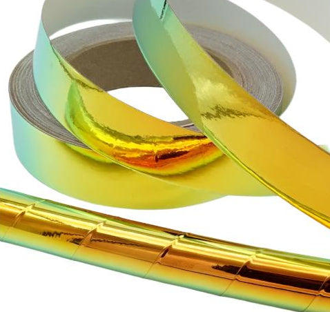 Fire Iridium Color Shifting Deco Tape - Vibrant Crafting and Hula Hoop Design Tape