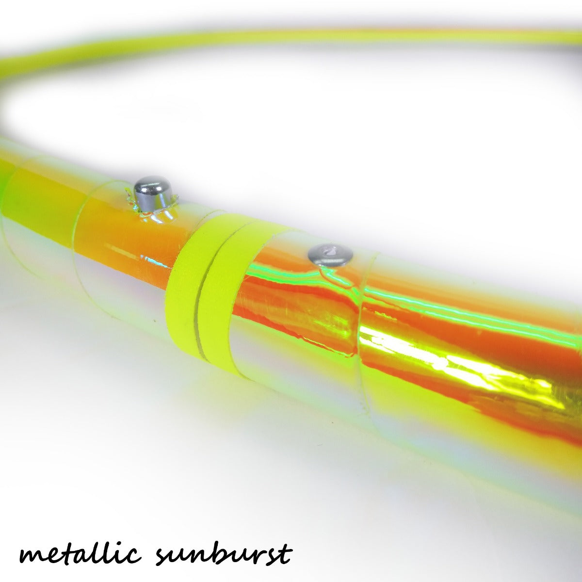 Metallic Sunburst Hula Hoop – Beginner / Performance Hoop | Hoopnotica