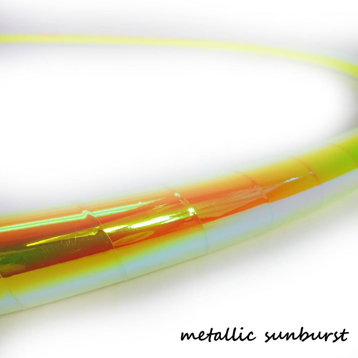 Metallic Sunburst Hula Hoop – Beginner / Performance Hoop | Hoopnotica