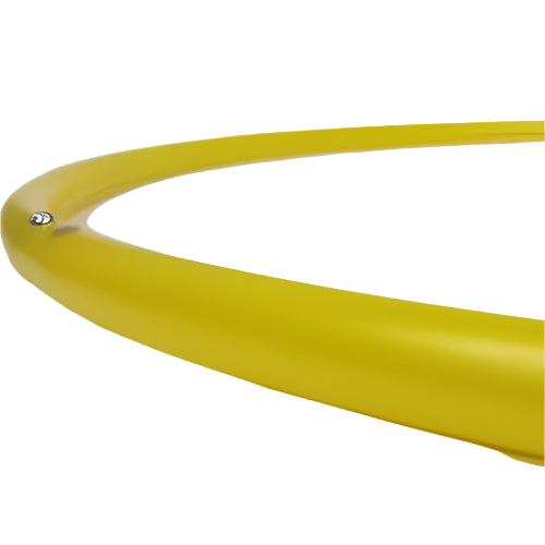 Metallic Yellow Sunshine Polypro Dance Hoop