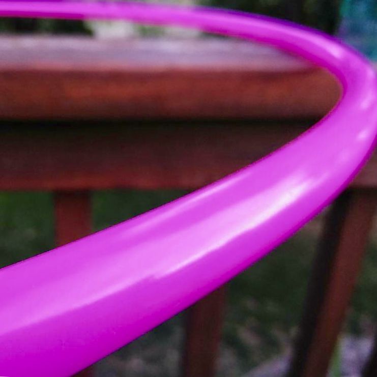 Radioactive Nuclear Pink Polypro Dance Hoop