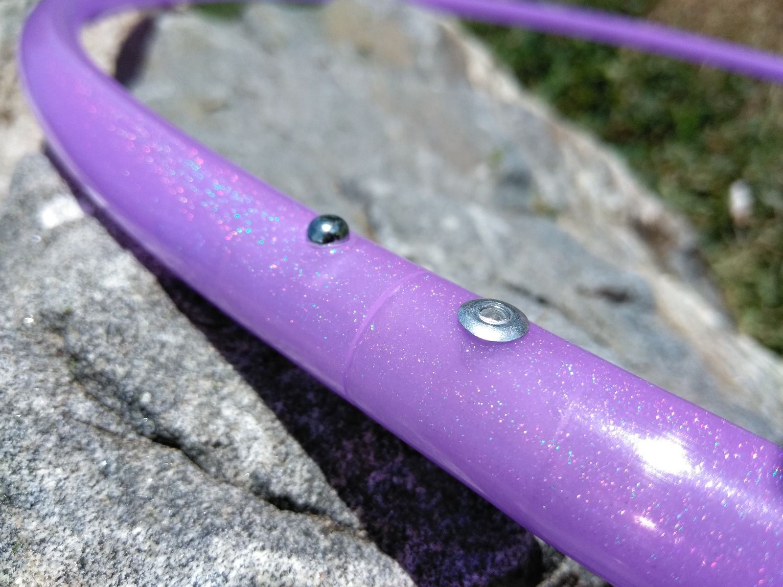 Stardust Purple - Polypro Dance Hoop