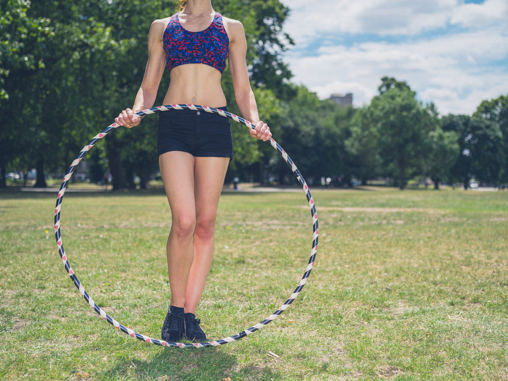 Strengthen Your Core With A Hula Hoop