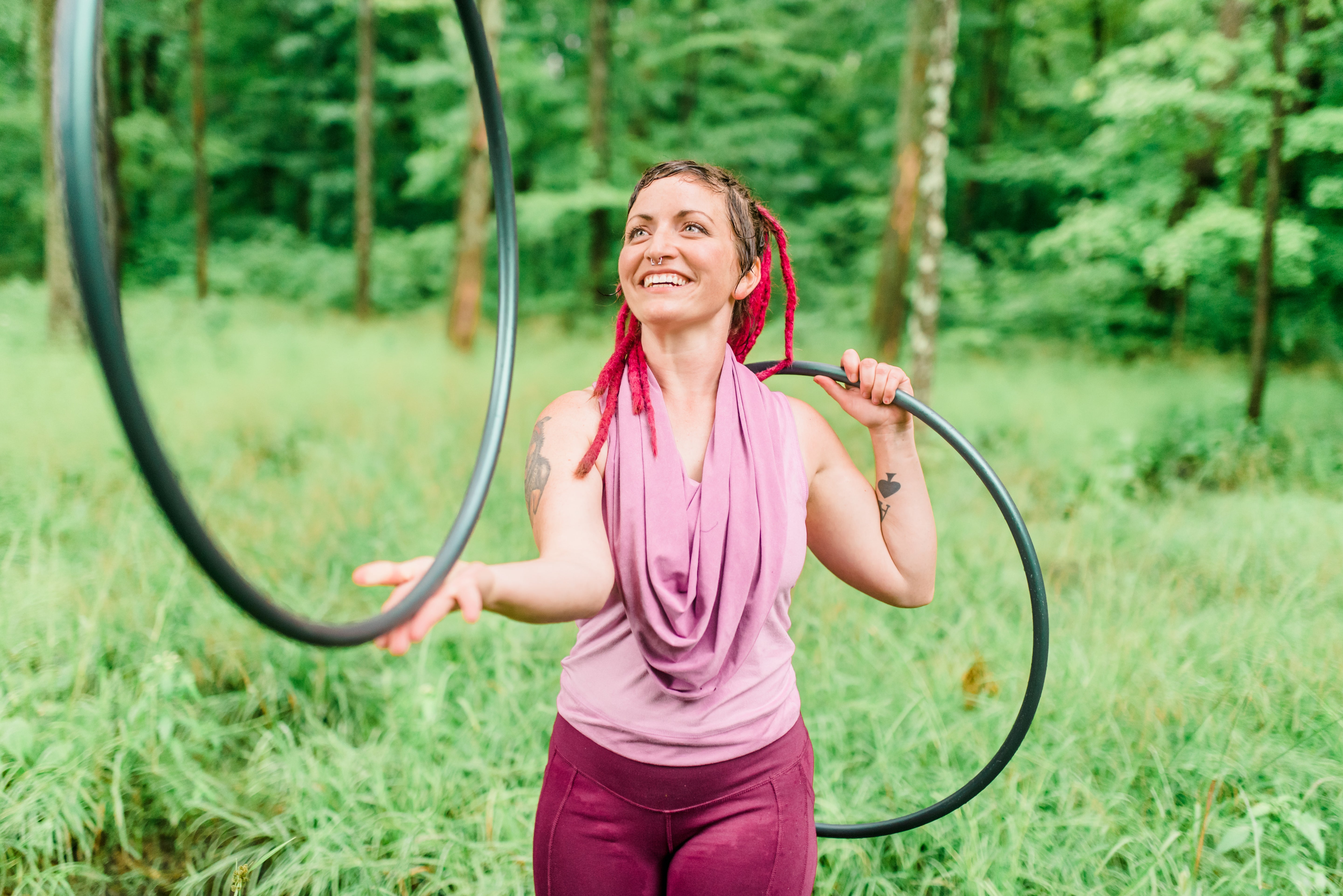 Medusa Polypro Dance Hoop