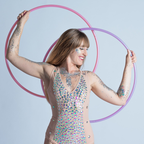Watermelon Sugar Polypro Dance Hoop