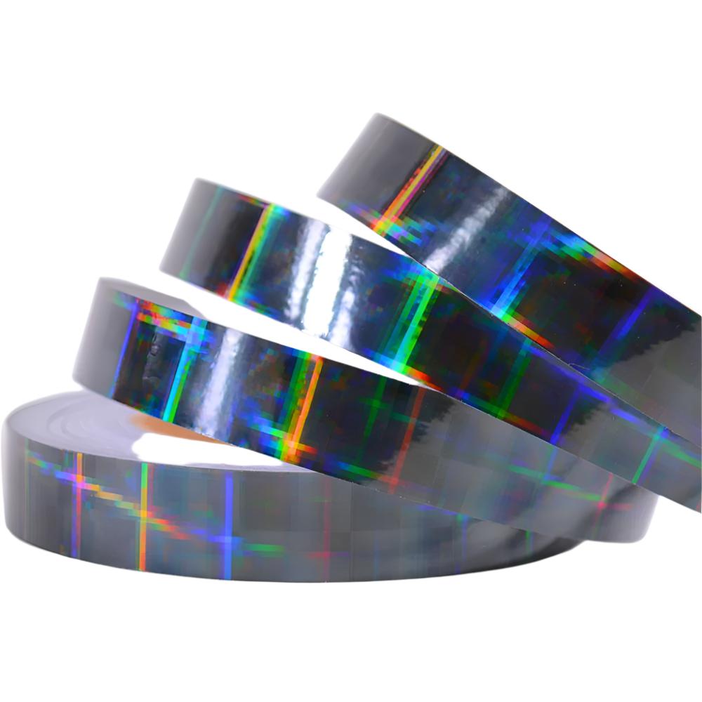 Holographic Black Crossfire Tape (150 feet)