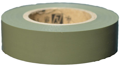 Vinyl Color Coding & Harness Tape - Olive 3/4" x 66-ft