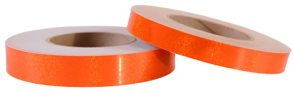 Fluorescent Orange HoloGlitter Tape (150 feet)