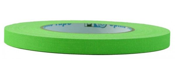 Fluorescent Green Gaffer Tape 1/2" X 45-yd