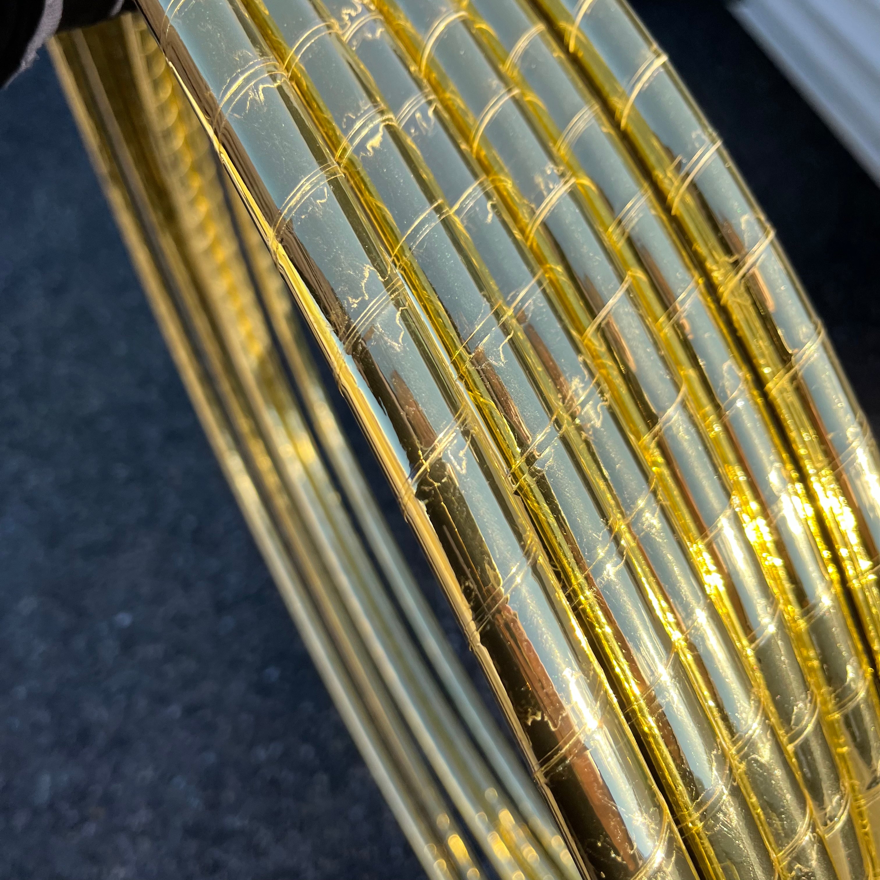 DIY Gold Mirror tape