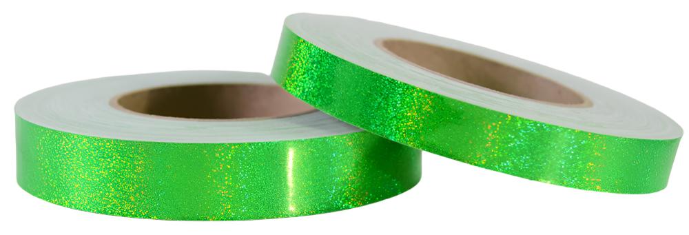 Fluorescent Green HoloGlitter Tape (150 feet)