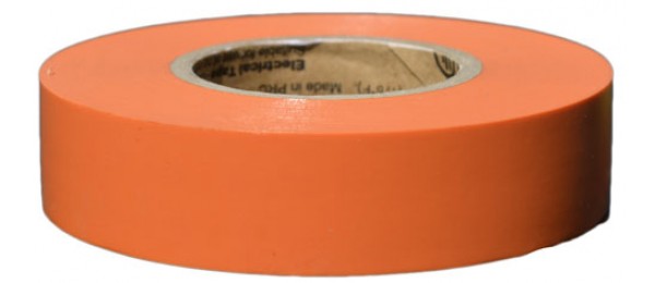 Vinyl Color Coding & Harness Tape - Light Orange 3/4" x 66-ft