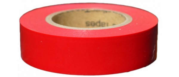 Vinyl Color Coding & Harness Tape - Red 3/4" x 66-ft