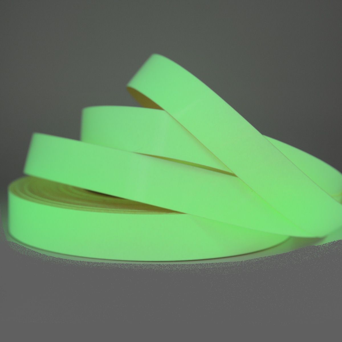 Green Moonglow Vinyl Photoluminescent Tape