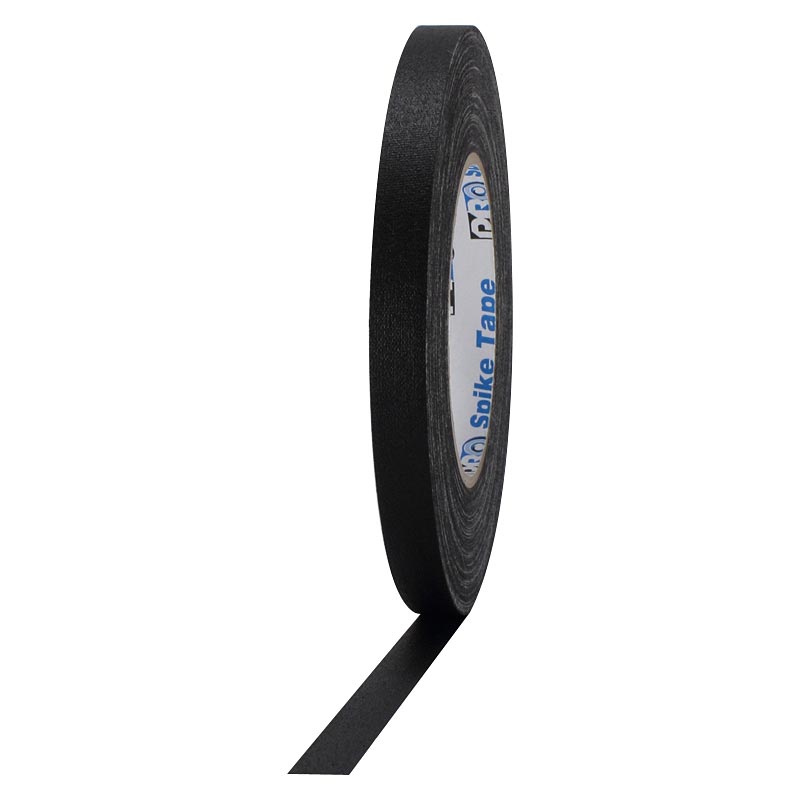 Black Gaffer Tape 1/4" X 45-yd