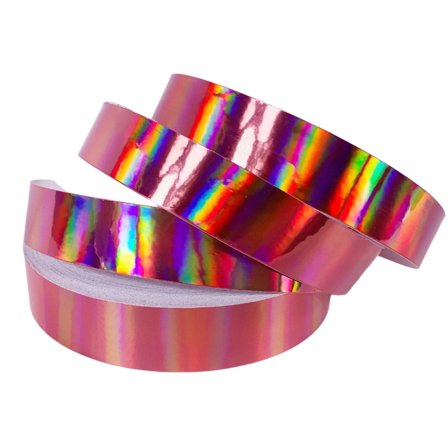 Rose Gold Holographic Rainbow Tape