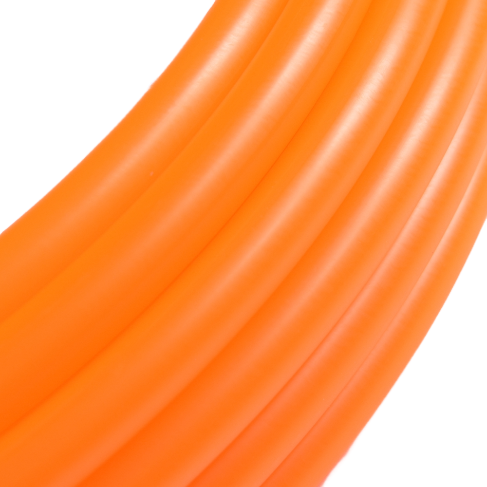 UV Orange Polypro Dance Hoop