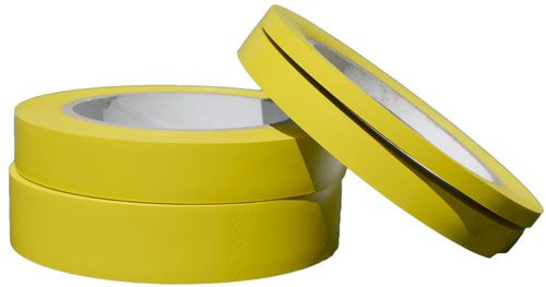 Yellow Vinyl Instrument Marking Tape 1/4" X 36-yd