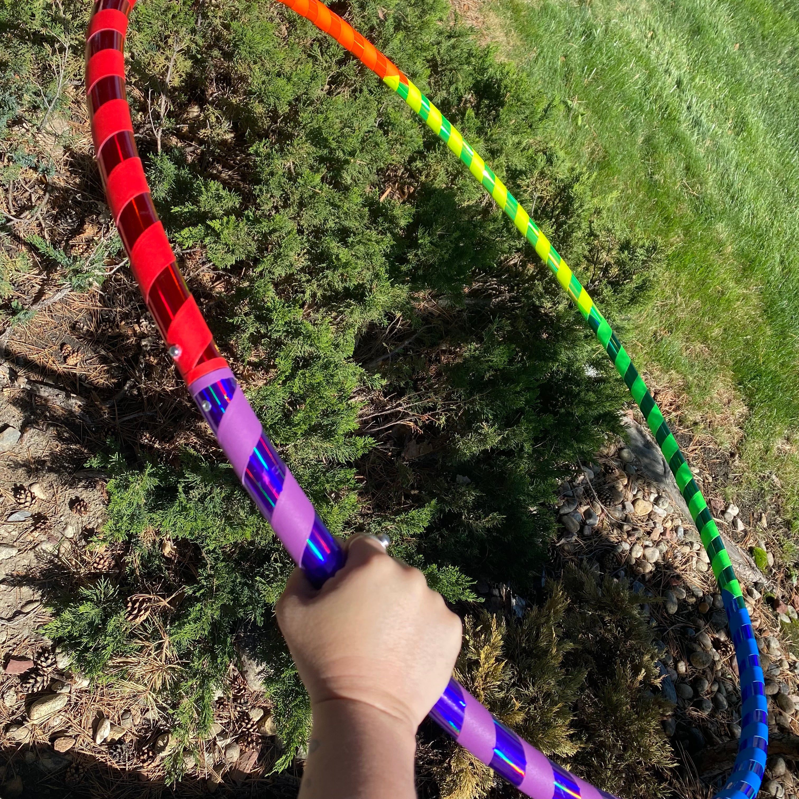 Rainbow Hoop - Beginner Fitness Hoop