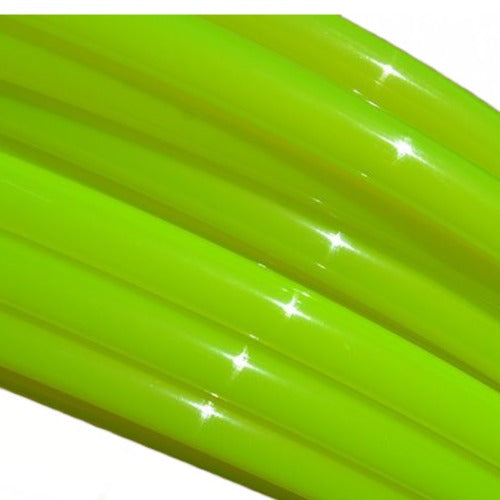 Radioactive UV Glossy Polypro Tubing - Highlighter Yellow