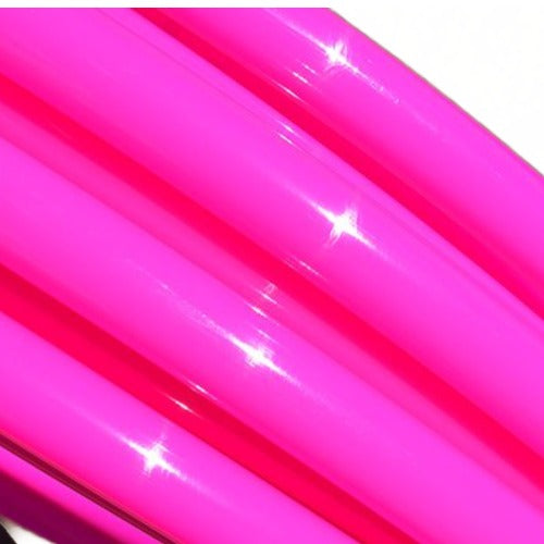 Radioactive UV Glossy Polypro Tubing - Nuclear Pink