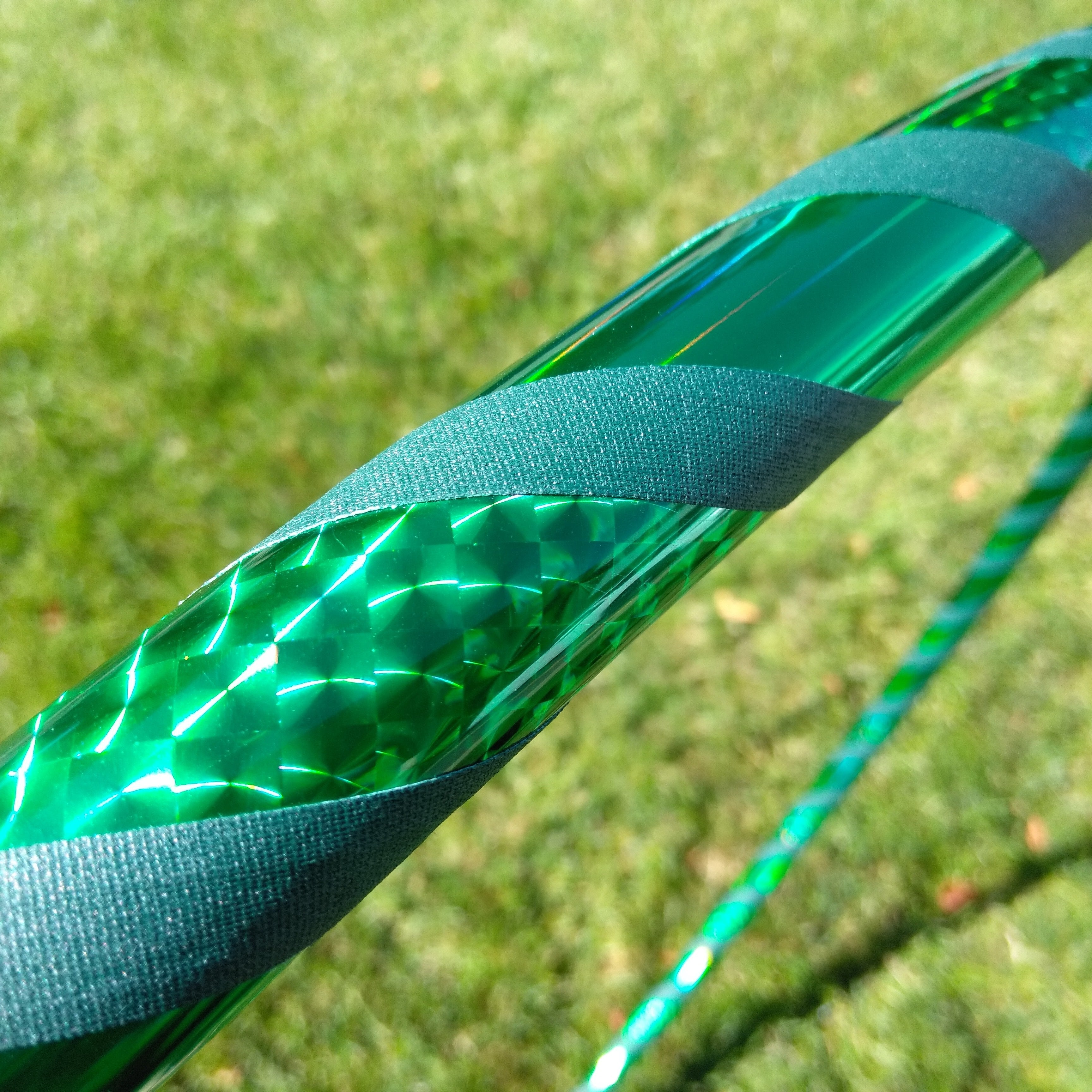 Emerald Rainbow Hoop - Beginner Fitness Hoop