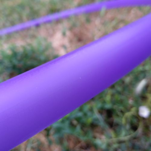 UV Purple Iris Polypro Dance Hoop