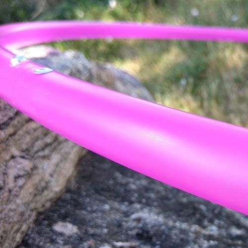 UV Fuchsia Polypro Dance Hoop