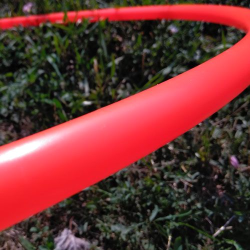 UV Red (Fire Orange) Polypro Dance Hoop