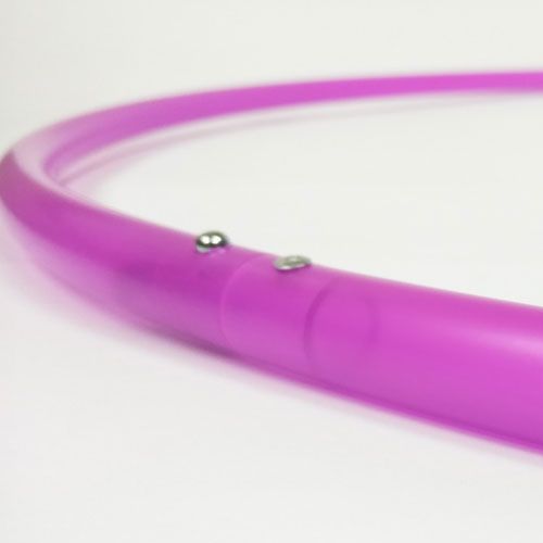 UV Fuchsia Polypro Dance Hoop