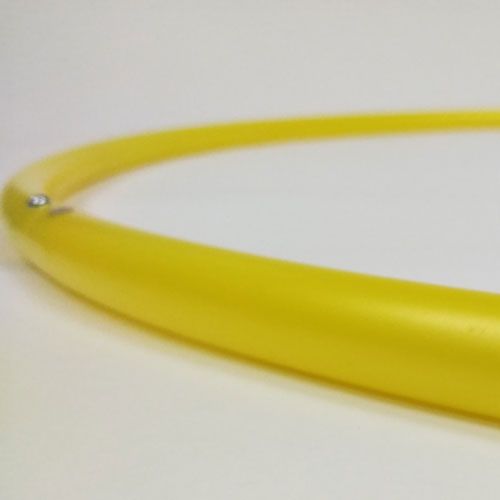 Metallic Yellow Sunshine Polypro Dance Hoop