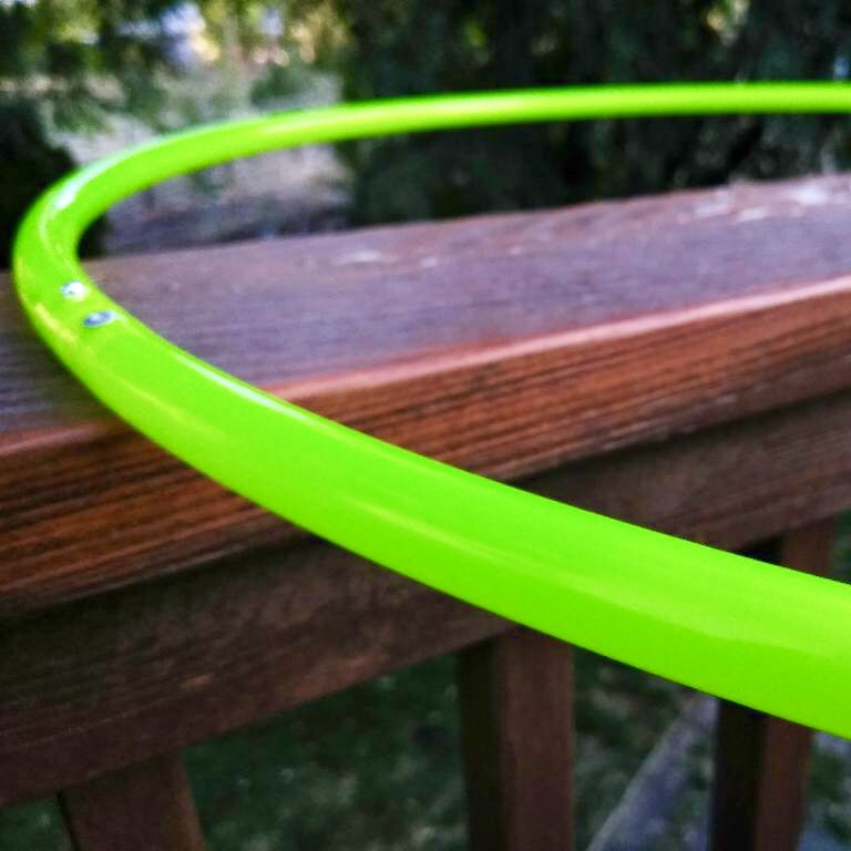 Radioactive Highlighter Yellow Polypro Dance Hoop