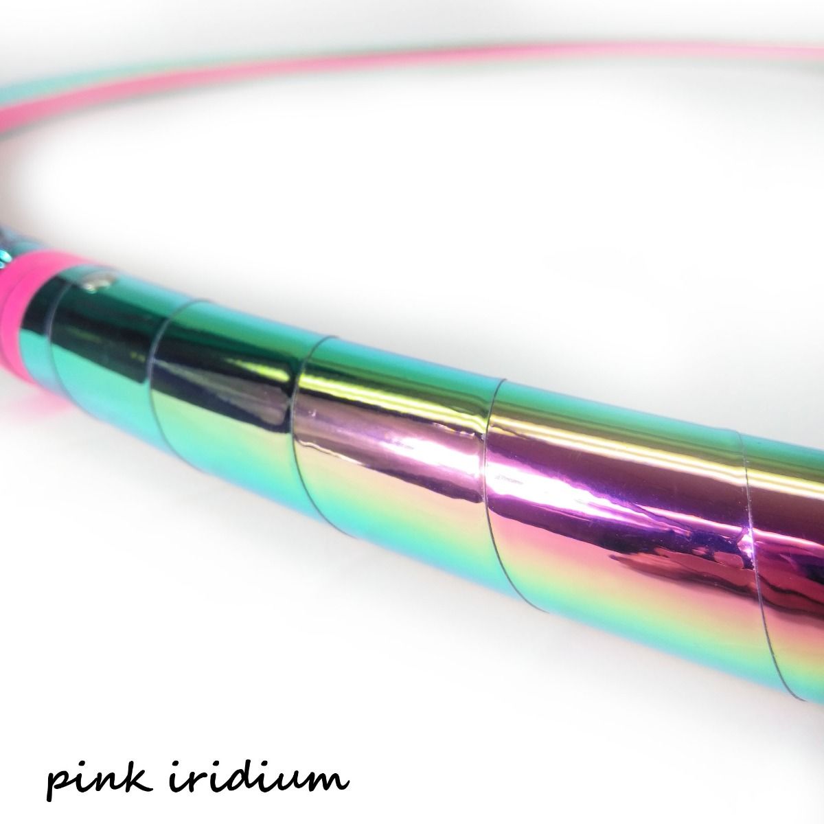 Pink Iridium Hoop - Beginner Performance Hoop