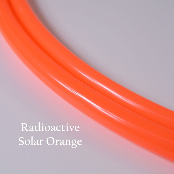 Radioactive Solar Orange Polypro Dance Hoop