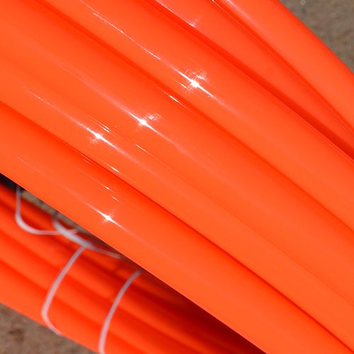 Radioactive Solar Orange - Polypro Dance Hoop